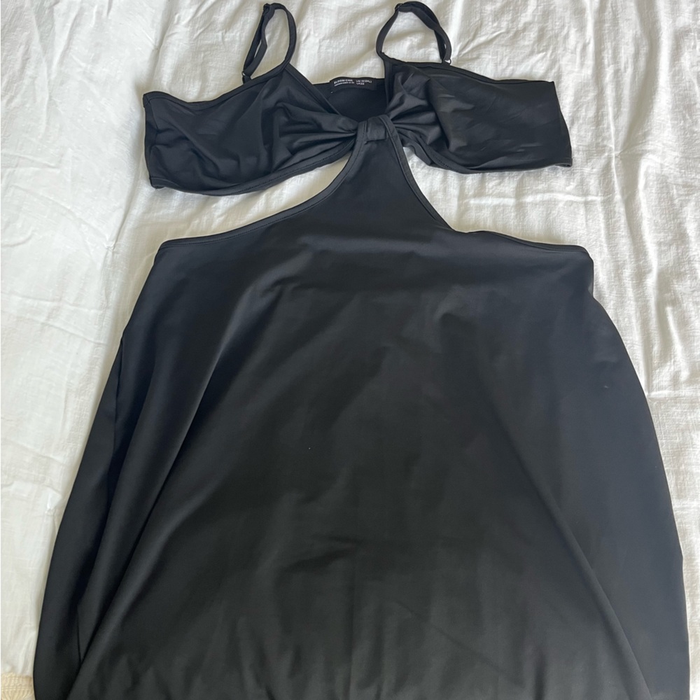 Bloom Chic Black Dress